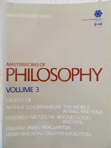 9780070408036: Masterworks of Philosophy, volume 3