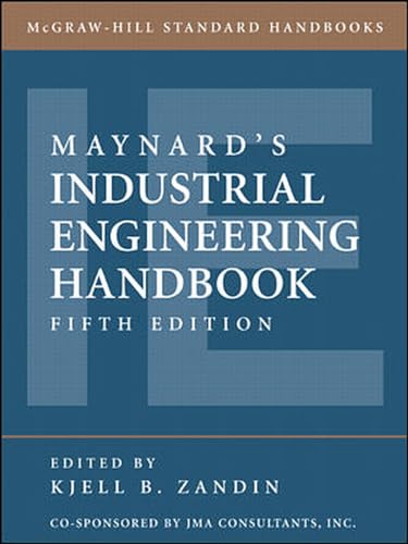 Imagen de archivo de Maynard's Industrial Engineering Handbook a la venta por Byrd Books