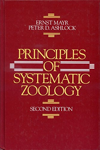 Beispielbild fr Principles of Systematic Zoology. Second Edition zum Verkauf von Katsumi-san Co.