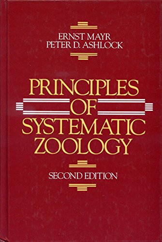Imagen de archivo de Principles of Systematic Zoology. Second Edition a la venta por Katsumi-san Co.