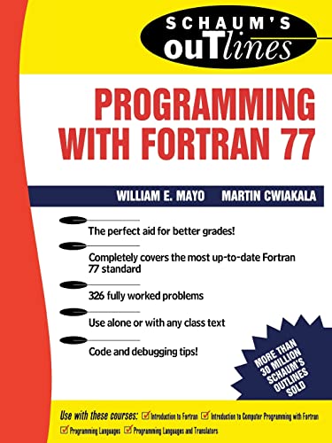 Immagine dell'editore per Schaum's Outline of Programming with Fortran 77 venduto da Better World Books Ltd