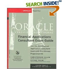 Beispielbild fr Oracle Certified Professional Financial Applications Consultant Exam zum Verkauf von AwesomeBooks