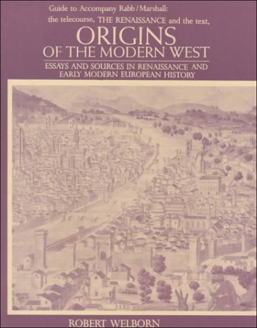 Origins of the Modern West (9780070412323) by Rabb, Theodore K.