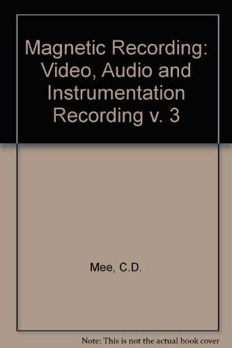 Stock image for Magnetic Recording: Video Audio and Instrumentation Recording for sale by BookHolders