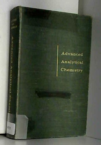 Stock image for Advanced Analytical Chemistry for sale by Book Deals