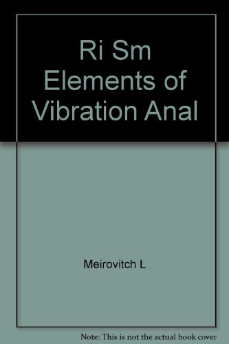 9780070413436: Solutions Manual: Sm Elements of Vibration Anal