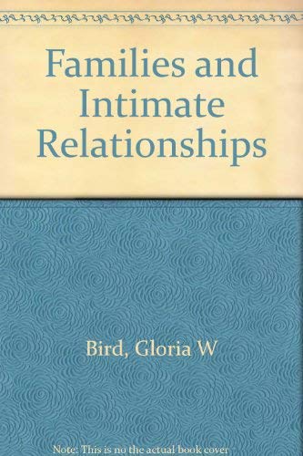 Imagen de archivo de Families and Intimate Relationships a la venta por Better World Books