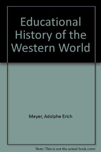 9780070417342: Educational History of the Western World