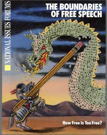 Stock image for National Issues Forum: Boundaries of Free Speech for sale by International Book Project