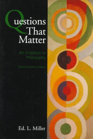 9780070422643: Questions That Matter: An Invitation to Philosophy, Brief Version