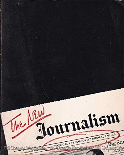9780070423503: New Journalism: An Historical Anthology