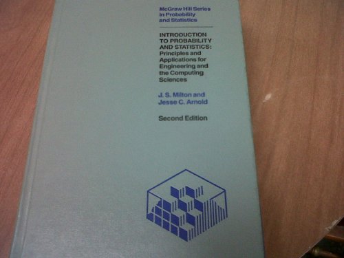 Imagen de archivo de Introduction to Probability and Statistics: Principles and Applications for Engineering and the Computing Sciences (McGraw-Hill series in probability and statistics) a la venta por Wonder Book