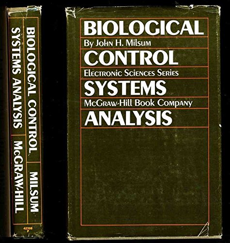 Stock image for Biological Control Systems Analysis for sale by Better World Books