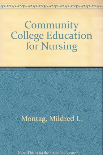 9780070428386: Community College Education for Nursing