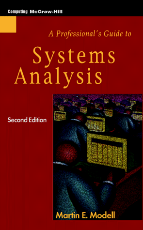 9780070429482: Professional's Guide to Systems Analysis