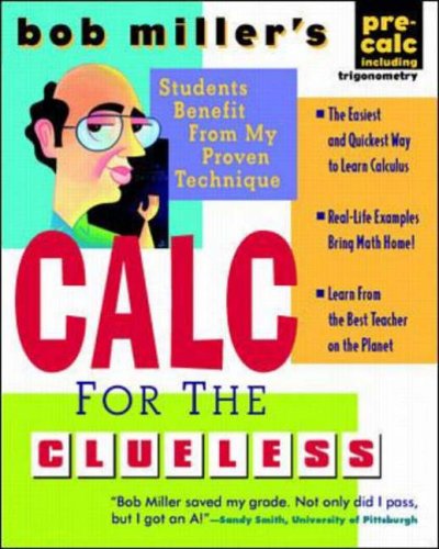 9780070434073: Bob Miller's Calc for the Clueless: Precalc (Bob Miller's Clueless Series)