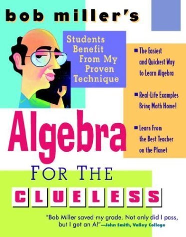 9780070434257: Bob Miller's Algebra for the Clueless
