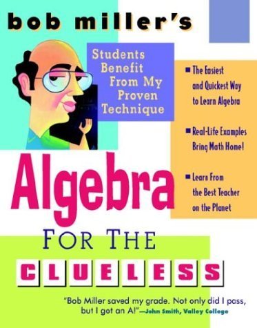 Stock image for Algebra for the Clueless for sale by SecondSale