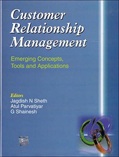 9780070435049: CUSTOMER RELATIONSHIP MANAGEMENT:Emerging Concepts, Tools and Applications