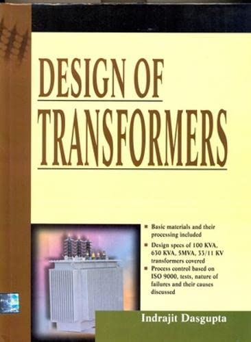 9780070436404: Design of Transformers (INDIA PROFESSIONAL SCIENCE & TECHNOLOGY ELECTRICAL ENGINEERING)