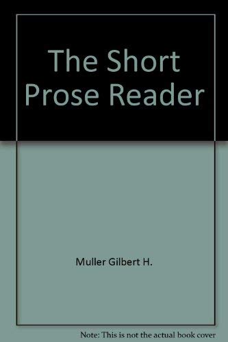 Stock image for The Short Prose Reader for sale by Better World Books