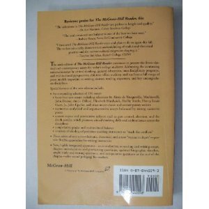 Imagen de archivo de The McGraw-Hill Reader : Issues Across the Disciplines a la venta por Better World Books