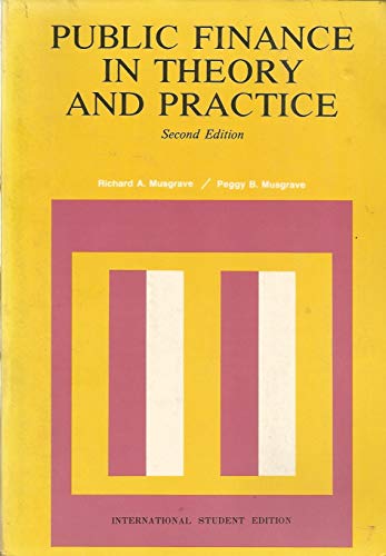 Beispielbild fr Public Finance in Theory and Practice zum Verkauf von Better World Books