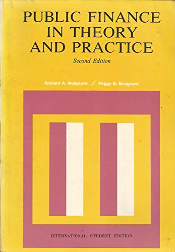9780070441217: Title: Public finance in theory and practice