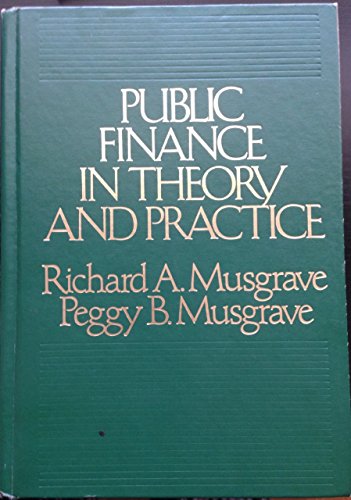 Imagen de archivo de Public finance in theory and practice a la venta por Wonder Book