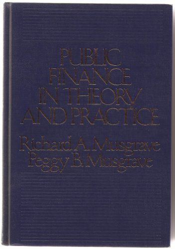 9780070441262: Public Finance in Theory and Practice