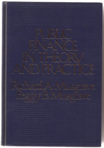 Stock image for Public Finance in Theory and Practice for sale by Better World Books