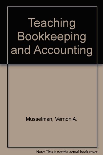 Stock image for Teaching Bookkeeping and Accounting for sale by dsmbooks