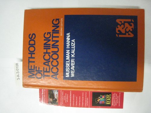 Beispielbild fr Methods of Teaching Accounting zum Verkauf von Better World Books