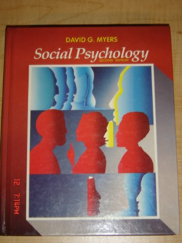 Beispielbild fr Social Psychology zum Verkauf von Better World Books