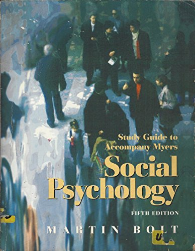 Beispielbild fr Social Psychology zum Verkauf von Better World Books