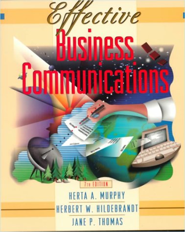 Beispielbild fr Effective Business Communications zum Verkauf von Better World Books