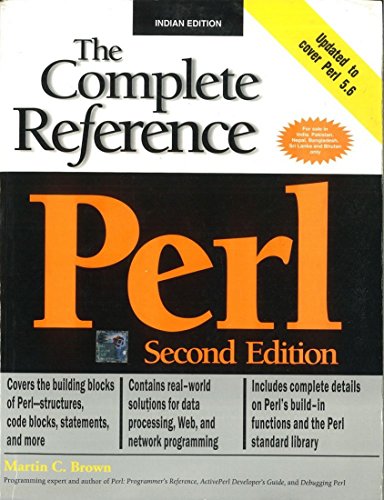 9780070444805: PERL : THE COMPLETE REFERENCE