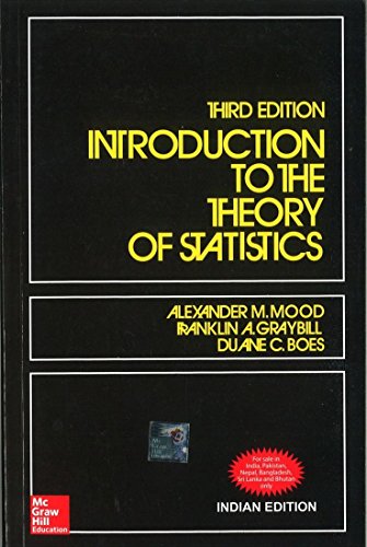 Stock image for Introduction to the Theory of Statistics 3ED for sale by Seattle Goodwill
