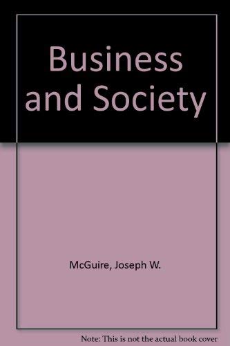 9780070450967: Business and Society