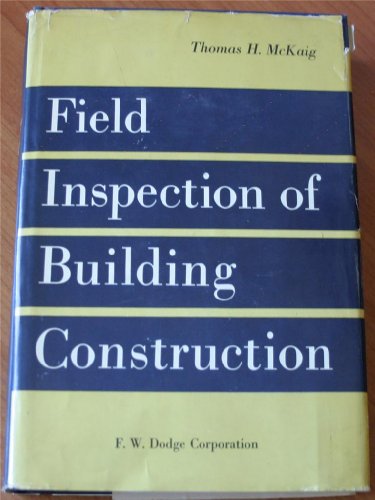 Stock image for Field Inspection of Building Construction for sale by BookDepart