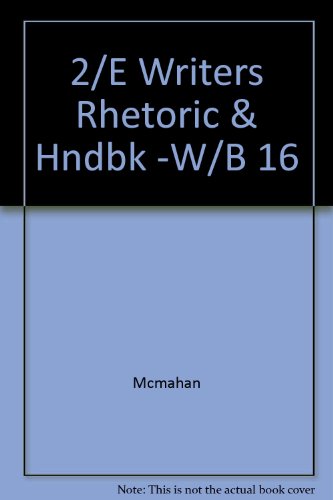 Beispielbild fr The Writer's Rhetoric and Handbook zum Verkauf von HPB-Red