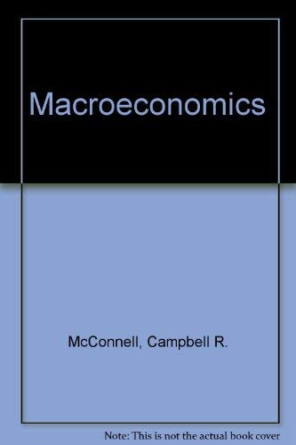 Stock image for Macroeconomics: Principles, Problems, and Policies for sale by Wonder Book