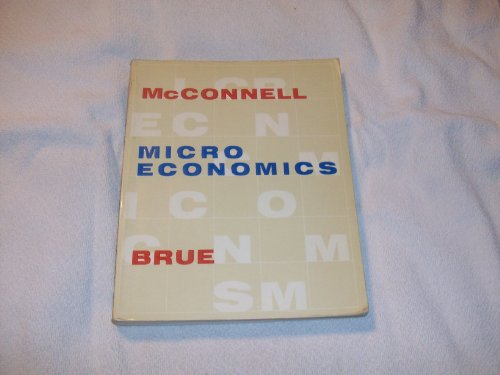 Beispielbild fr Microeconomics: Principles, Problems, and Policies zum Verkauf von SecondSale