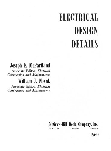 9780070456914: Electrical Design Details