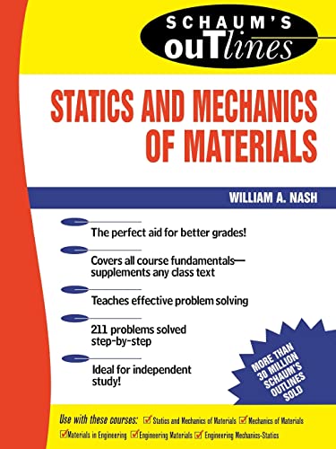 9780070458963: Schaum's Outline Of Statics and Mechanics of Materials