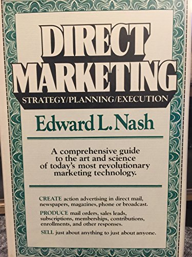 Stock image for Direct Marketing: Strategy, Planning, Execution for sale by SecondSale