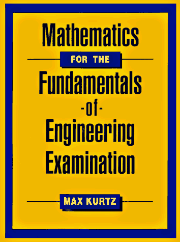 9780070460225: Mathematics for the Fundamentals-of-Engineering Examination