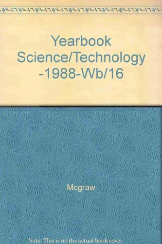 Stock image for McGraw-Hill Yearbook of Science and Technology, 1988 for sale by Better World Books