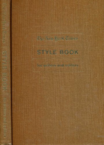 9780070463653: Style Book for Writers and Editors