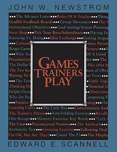 9780070464087: Games Trainers Play (McGraw-Hill Training Series)